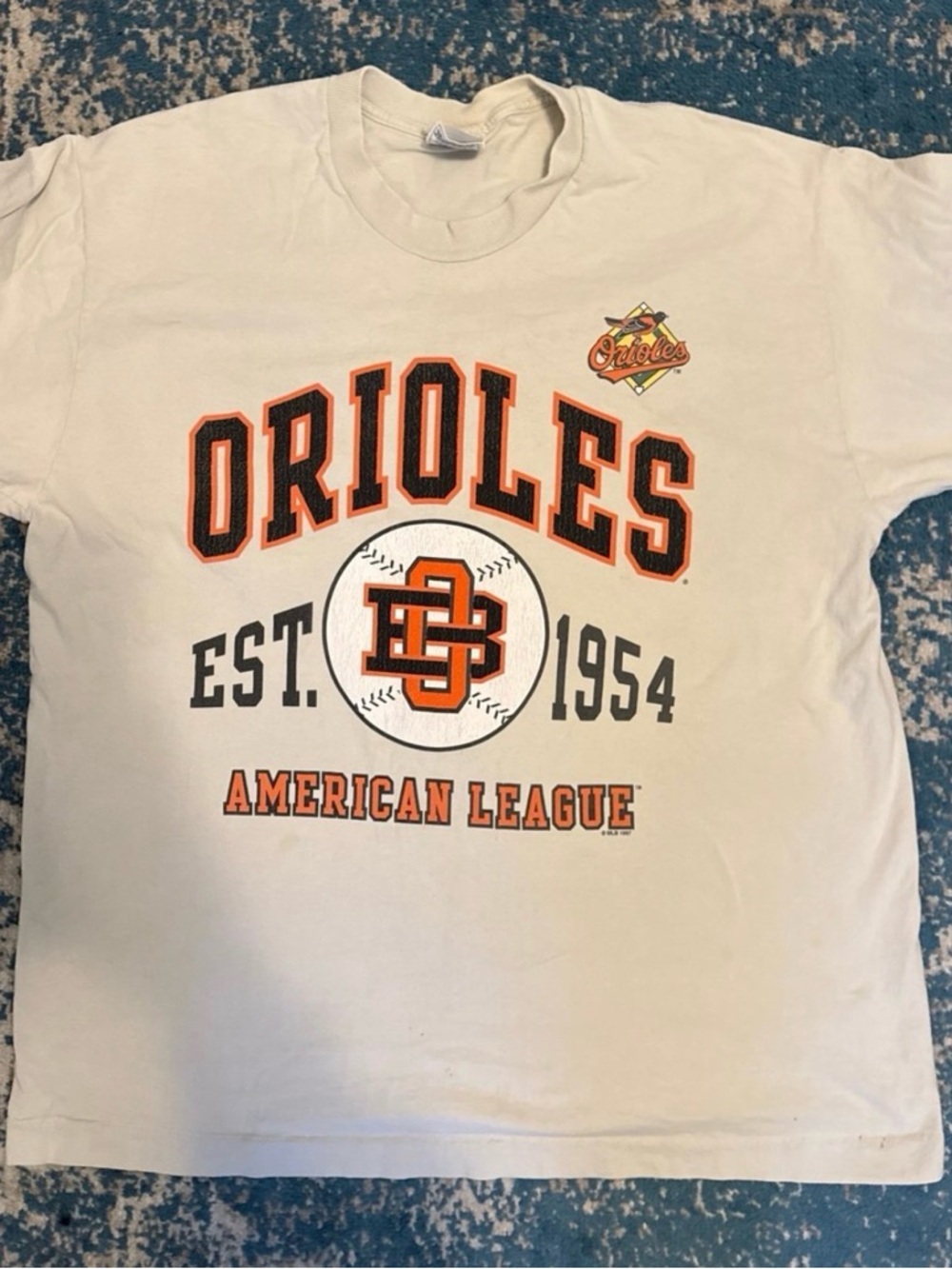 Vintage Orioles Tshirt Baseball Tshirt Mens